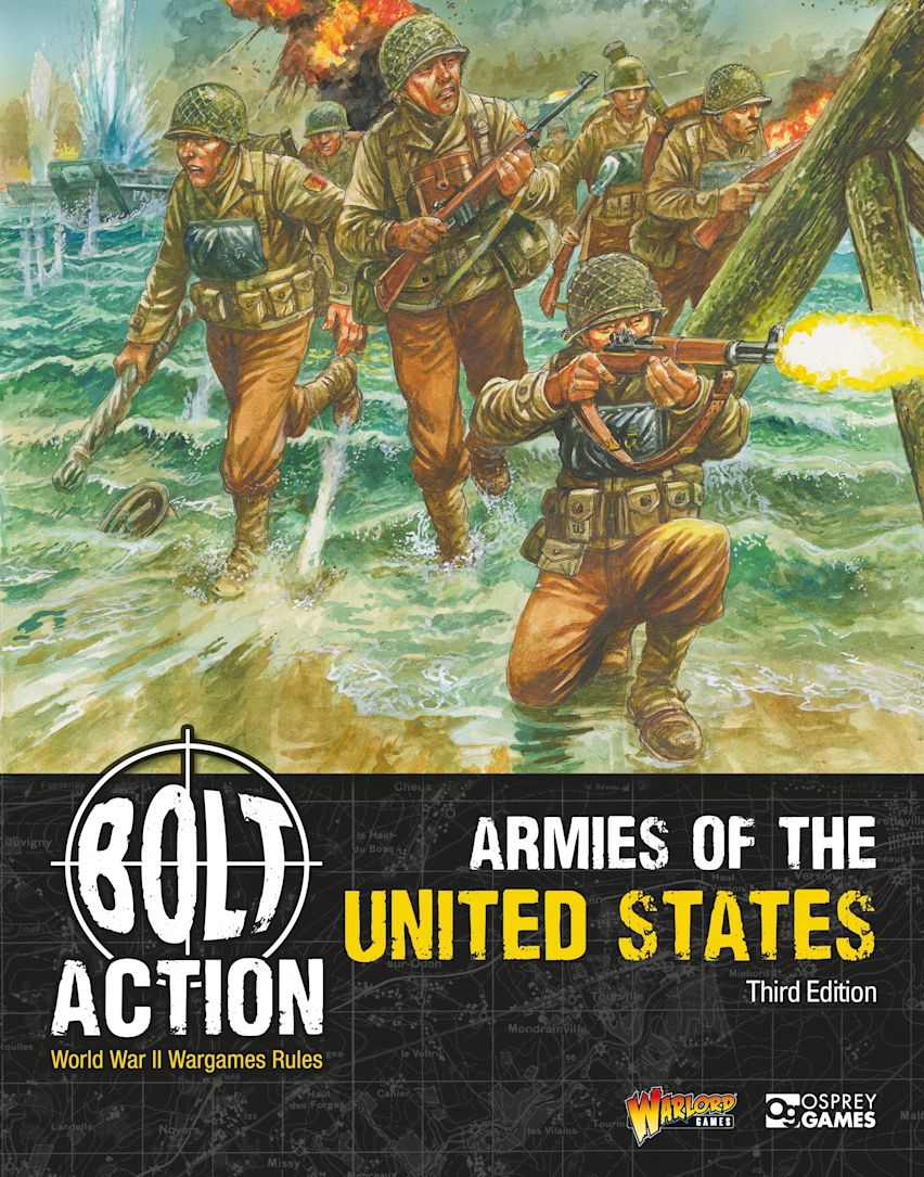 Bolt Action Armies of the United States book - Winters Forge Games LTD