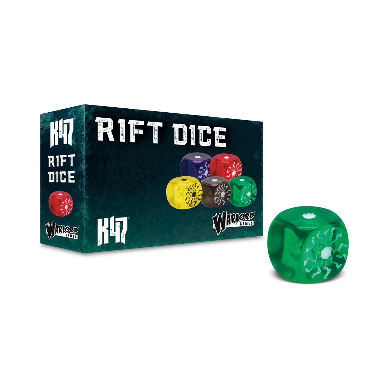 Konflikt '47 Rift Dice - Green - Winters Forge Games LTD