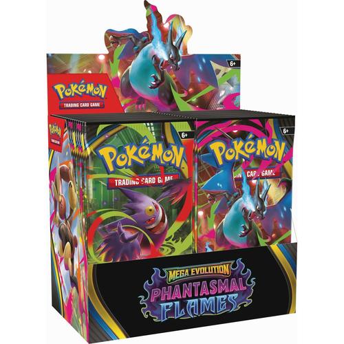 Pokemon TCG - Mega Evolution - Phantasmal Flames - Booster Box - Winters Forge Games LTD