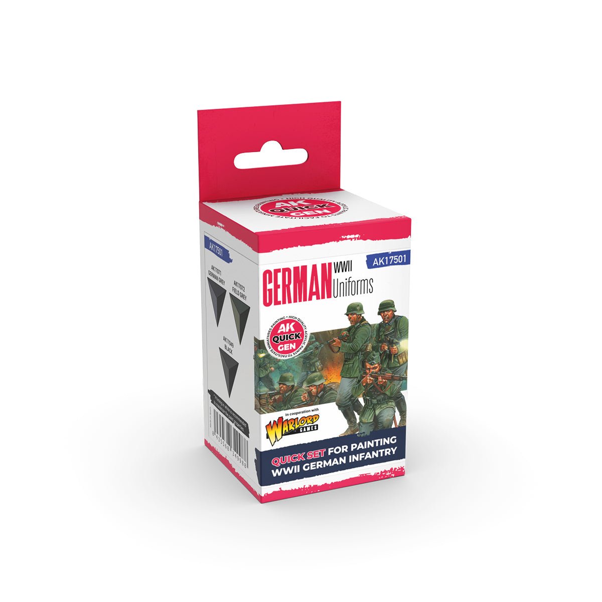 AK Interactive : German Uniforms (Quick Gen Set) - Winters Forge Games LTD