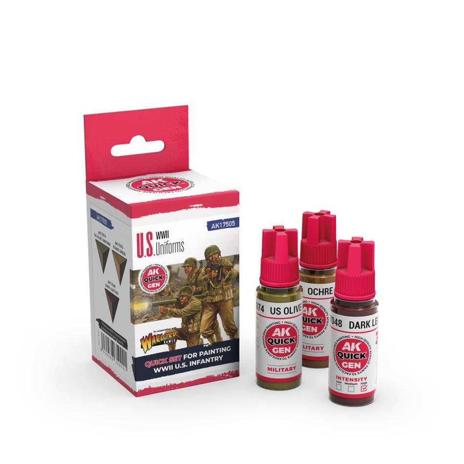 AK Interactive : US Army Uniforms (Quick Gen Set) - Winters Forge Games LTD