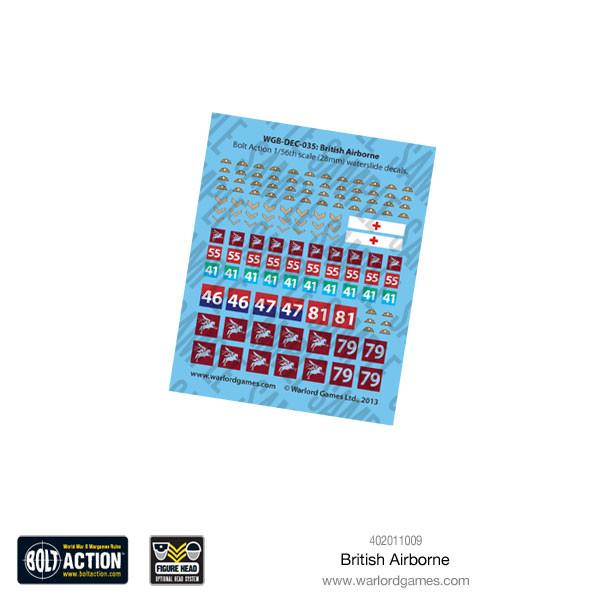 Bolt Action British Airborne WWII Allied Paratroopers - Winters Forge Games LTD