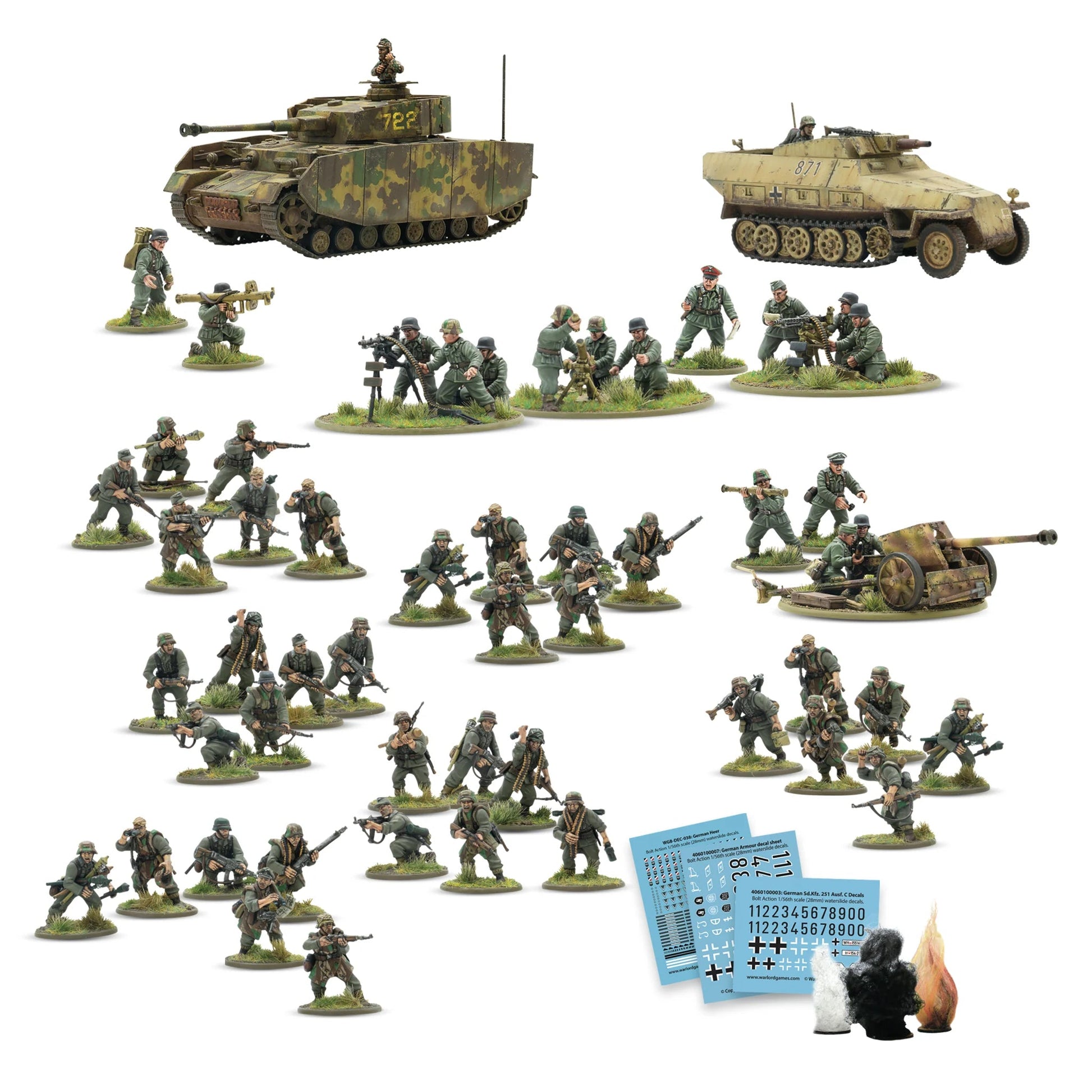 Bolt Action : German - Cross of Iron - German Grenadiers Starter Army - Winters Forge Games LTD