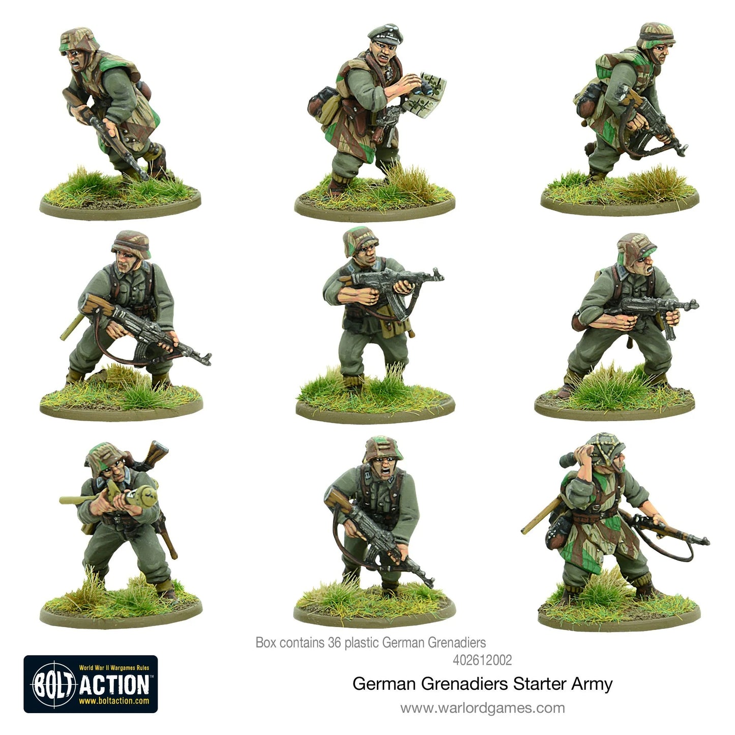 Bolt Action German Grenadier Starter Army - Winters Forge Games LTD