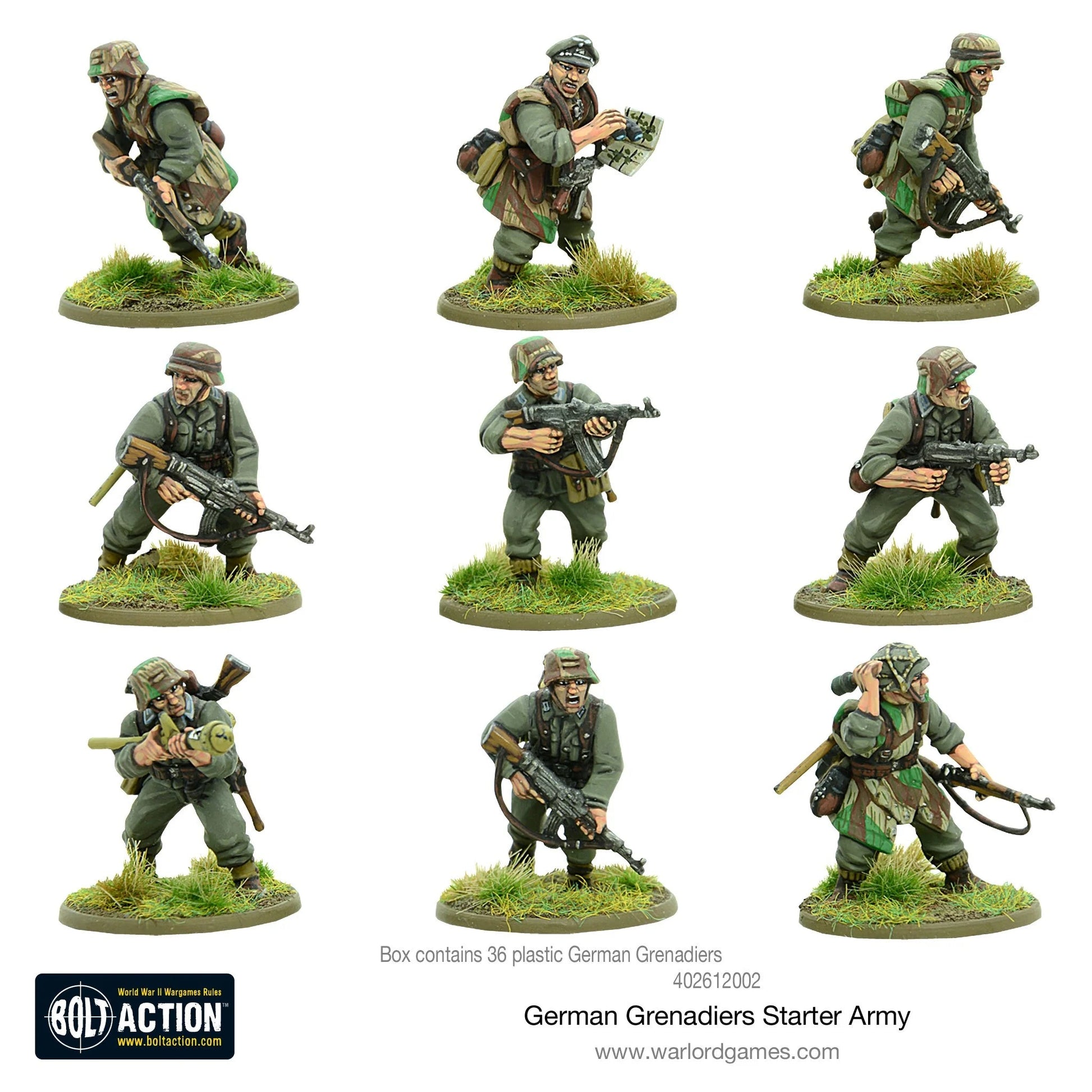 Bolt Action German Grenadier Starter Army - Winters Forge Games LTD
