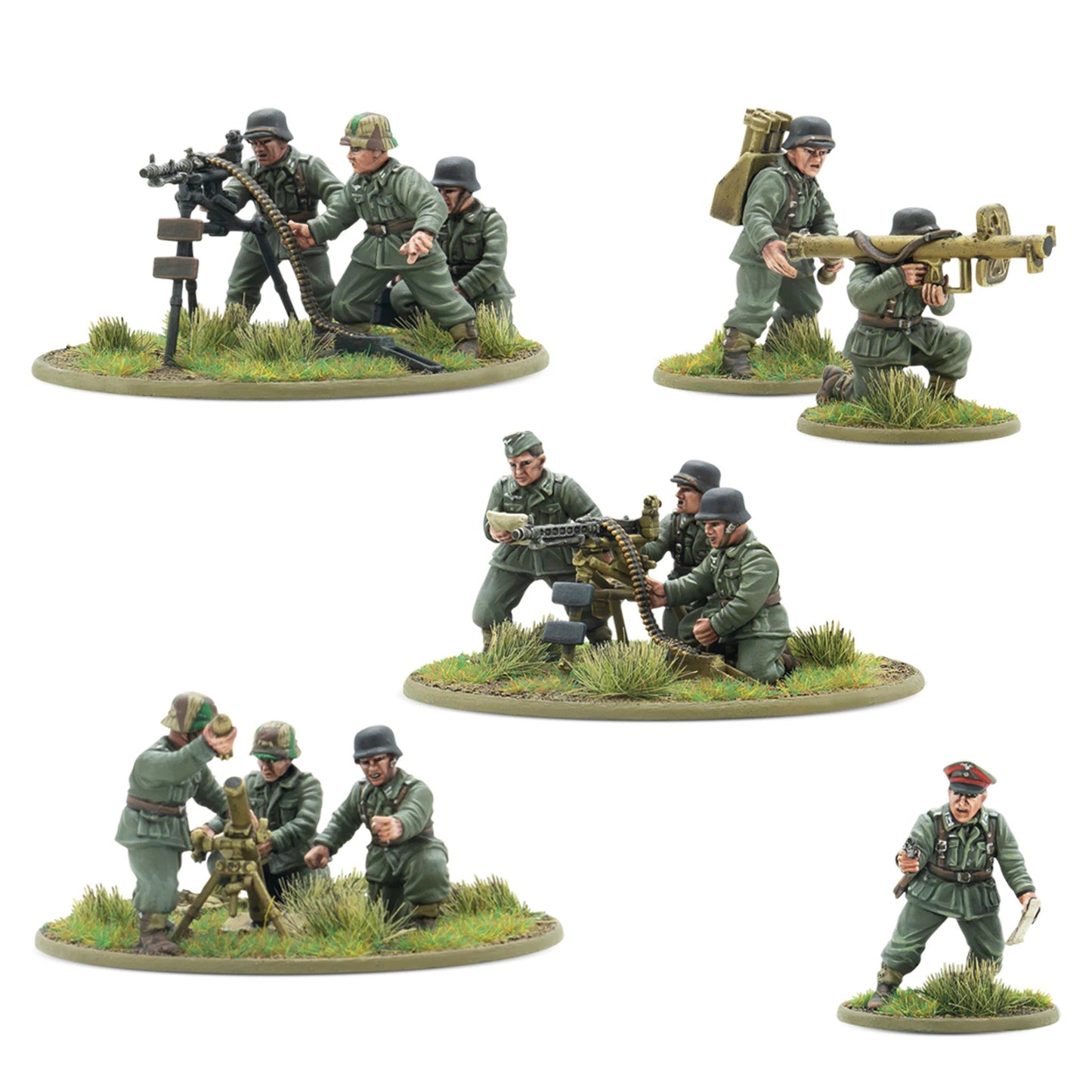 Bolt Action German Heer Heavy Weapons Platoon - Winters Forge Games LTD