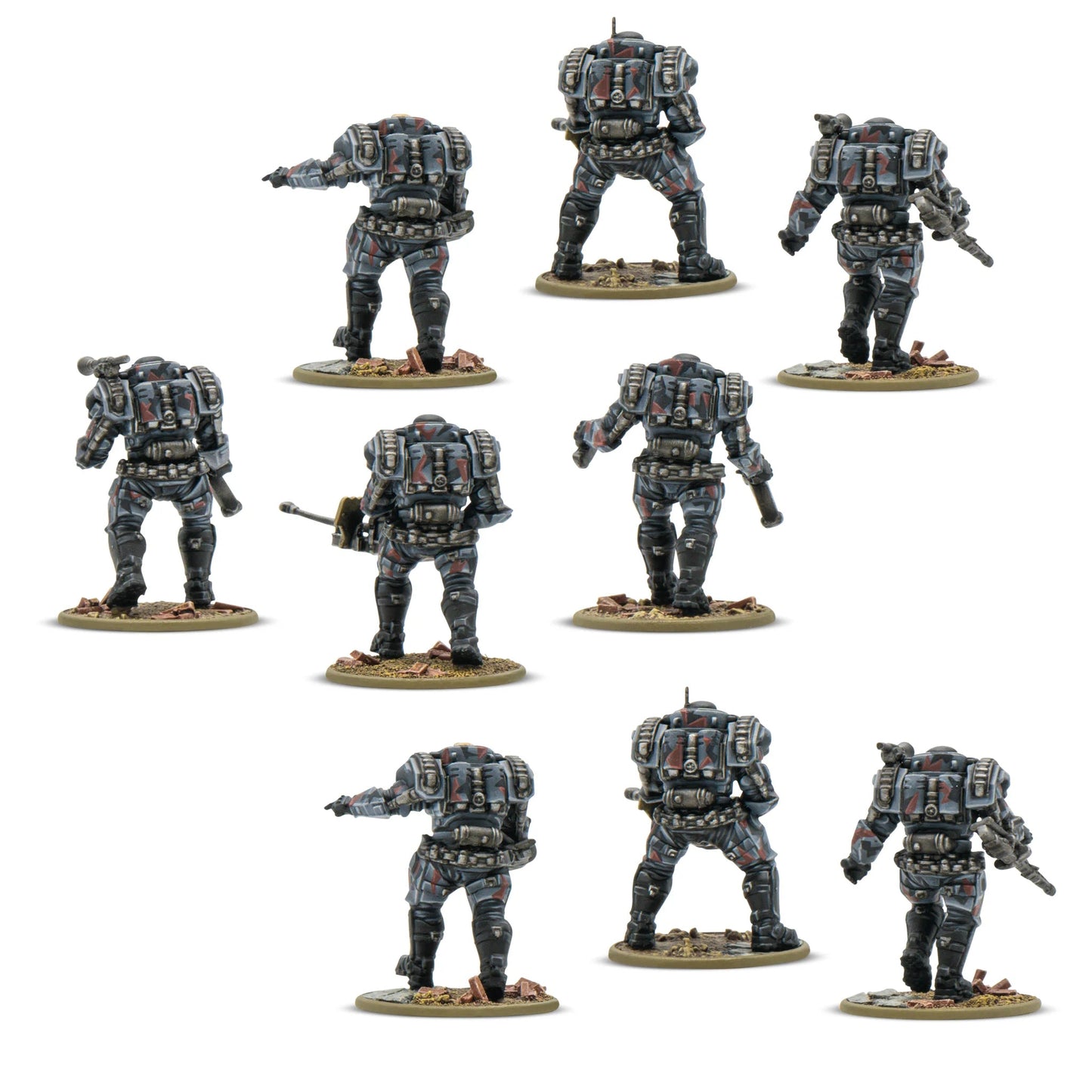Konflikt '47 Stahltruppen Heavy Infantry - Winters Forge Games LTD