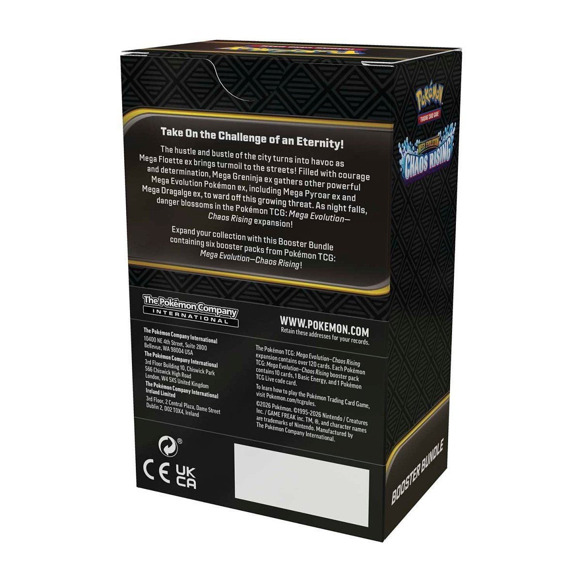 Pokémon Chaos Rising Booster Bundle Sealed (EN) - Winters Forge Games LTD