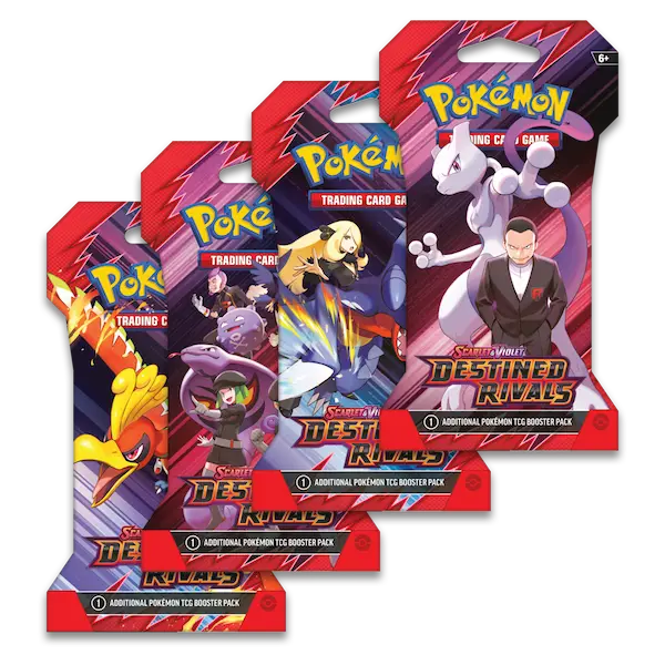 Pokemon Destined Rivals Booster Pack Sleeved (EN) - Winters Forge Games LTD