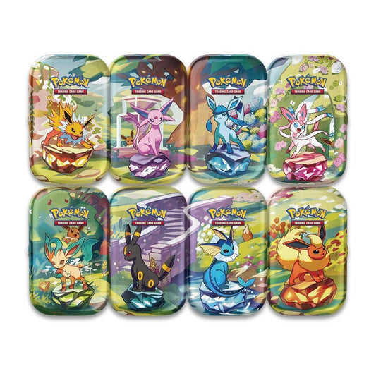 Pokémon: Scarlet & Violet-Prismatic Evolutions Mini Tin - Winters Forge Games LTD