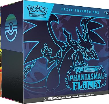 Pokemon TCG - Mega Evolution - Phantasmal Flames - Elite Trainer Box - Winters Forge Games LTD